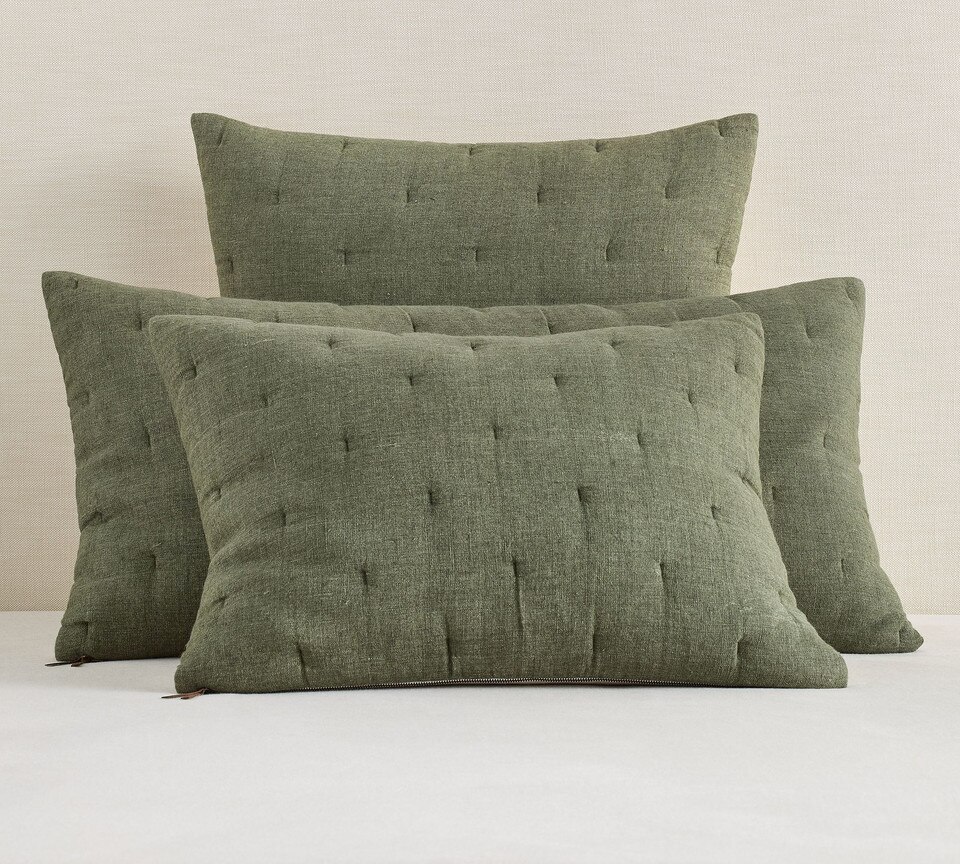 Everyday Linen Comfort Quilted Pillowcases